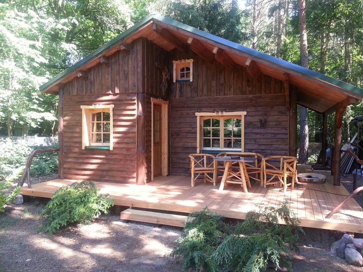 Holzhaus Waldwichtel Am Wald Und See Neuruppin Extérieur photo