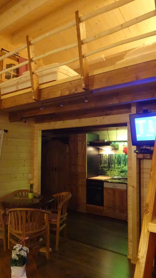 Holzhaus Waldwichtel Am Wald Und See Neuruppin Extérieur photo