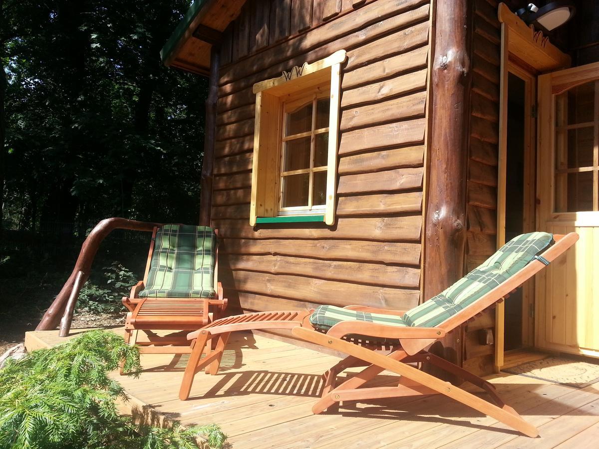 Holzhaus Waldwichtel Am Wald Und See Neuruppin Extérieur photo