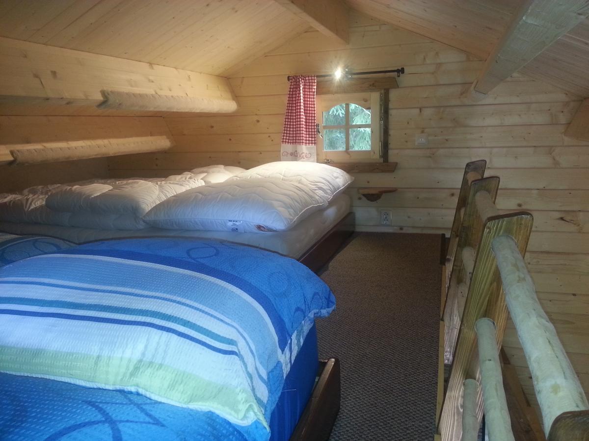 Holzhaus Waldwichtel Am Wald Und See Neuruppin Extérieur photo